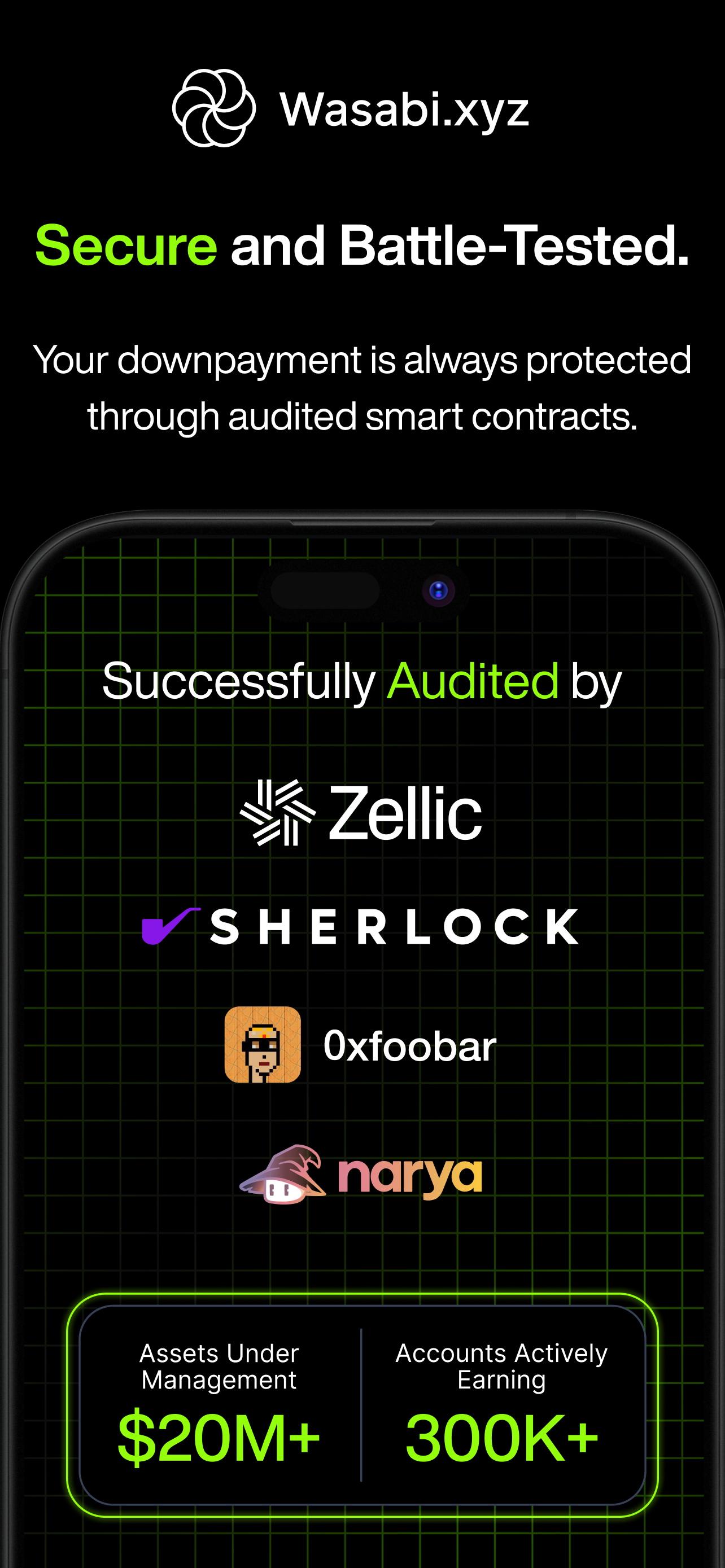 Wasabi - Farcaster Mini Apps screenshot